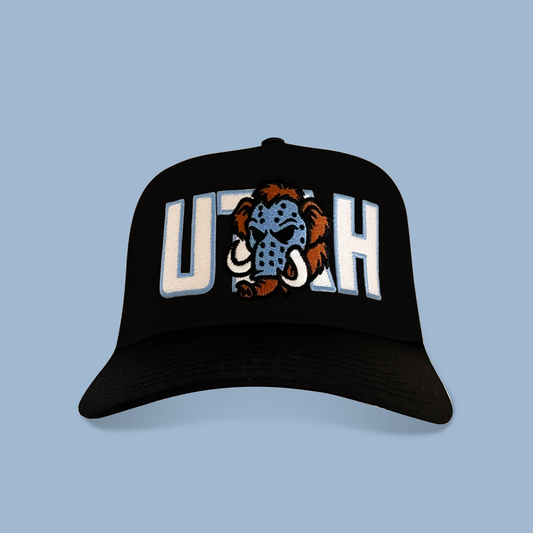 Masked Mammoth Hat (ALL BLACK)